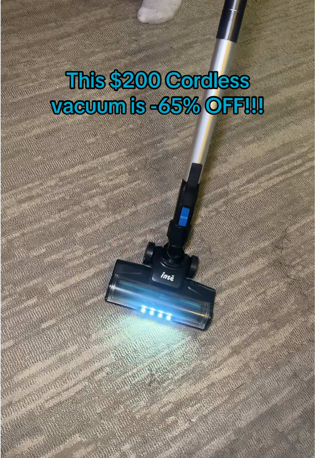 Best purchase ive made‼️ you really cant beat this deal on a quality vacuum😮‍💨 #inse #fypシ #tiktokmademebuyit 