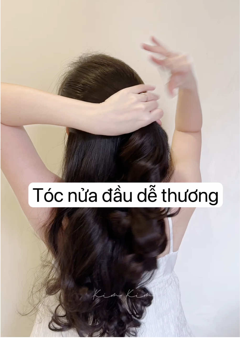 Tóc nửa đầu dễ thương #ViralBeauty #tocdepmoingay #tocxinh #tocdethuong #toccotnuadau #minhlakim 