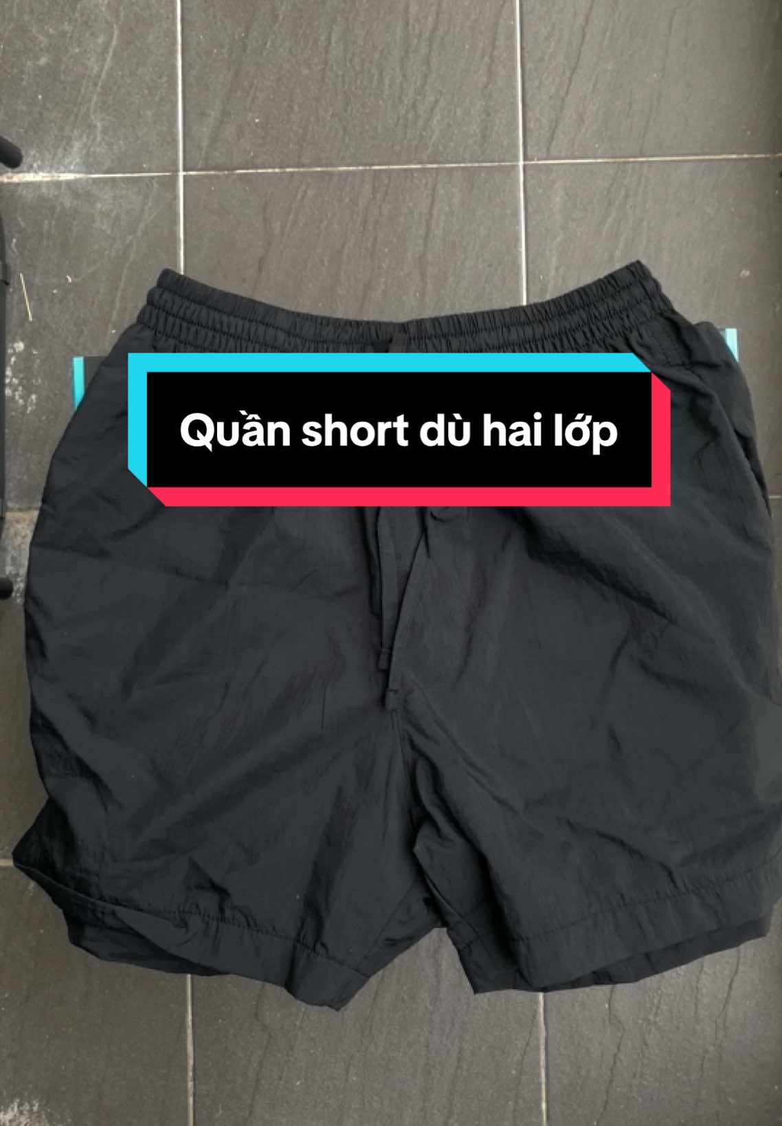 Quần short dù hai lớp✅#xuhuong #thoitrang 