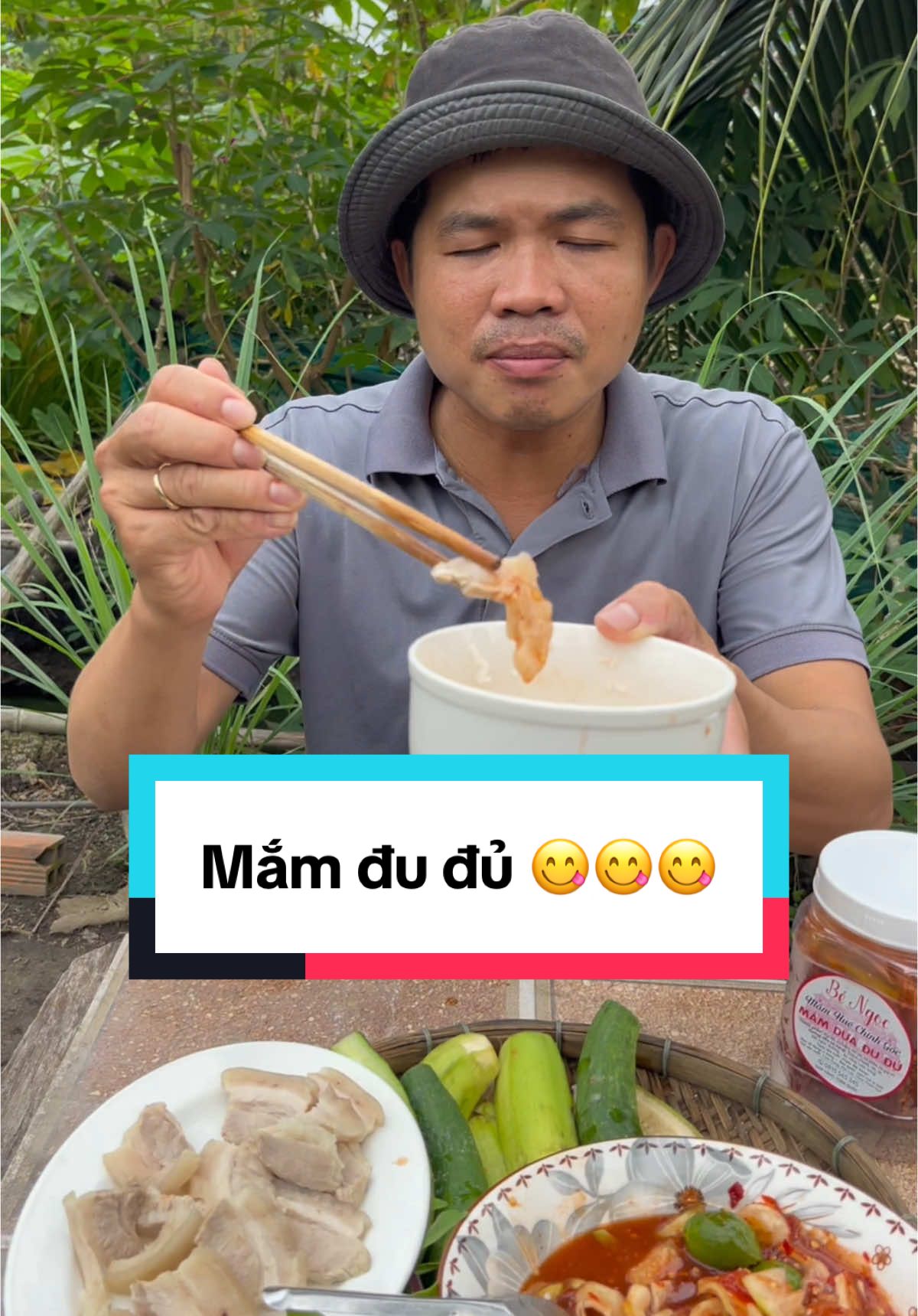 Mắm đu đủ này lai rai cũng ok lắm ạ😋😋😋#mientay #xuhuong #anhbakhom #review #mam #mamdudu 