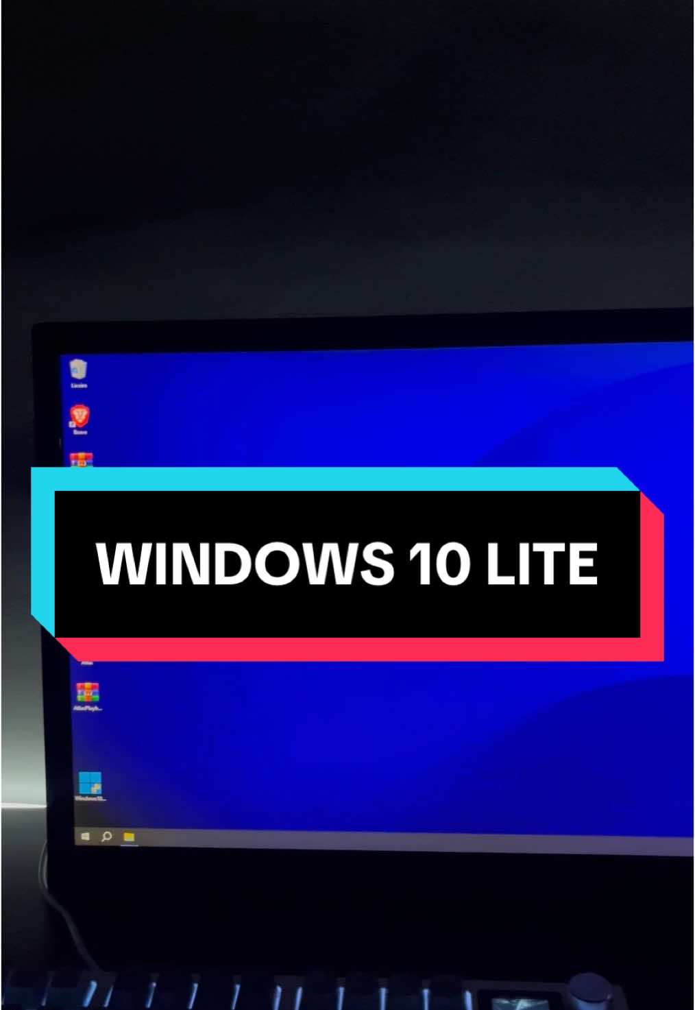 WINDOWS LITE AUMENTA FPS?? || #windowslite #windows #dicadepc #dicasdepc #pc #tips #pcdicas #techtok 