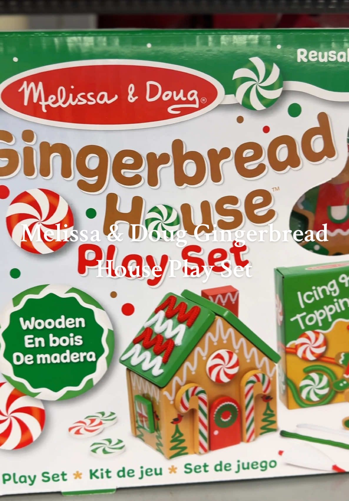 I couldn’t believe my eyes when I saw the price. Me: 👁️👄👁️ …this play set is originally $50!! #christmas #christmasgiftideas #toddlerchristmas #melissaanddoug  #toddlertoys @Melissa & Doug 