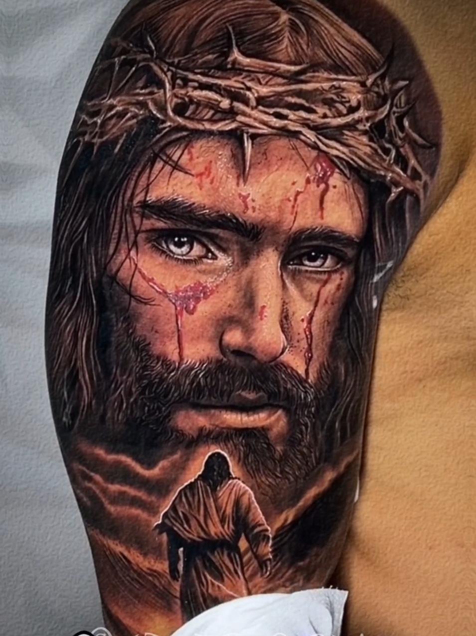 Tatuagens Religiosas para você se inspirar 😎🙏 #jesus #tattoo #tattoos #tatuagem 