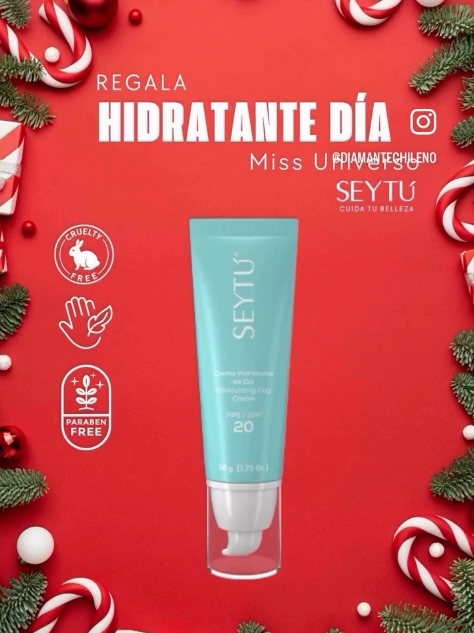 DISFRUTA DE LO MEJOR EN ESTAS FIESTAS NAVIDEÑAS Y EN FIN DE AÑO RESALTA TÚ BELLEZA NATURAL CON SEYTÚ  #cuidadofacial #cuidadopersonal #sinquimicos #natural #cosméticos #servientrega #ups #envios #nacionales #internacionales #viral_video #cuidadocapilar #usa #mexico #eeuu #maquillajeapruebadeagua #california #boston #masachusetts #ecuador #quito 