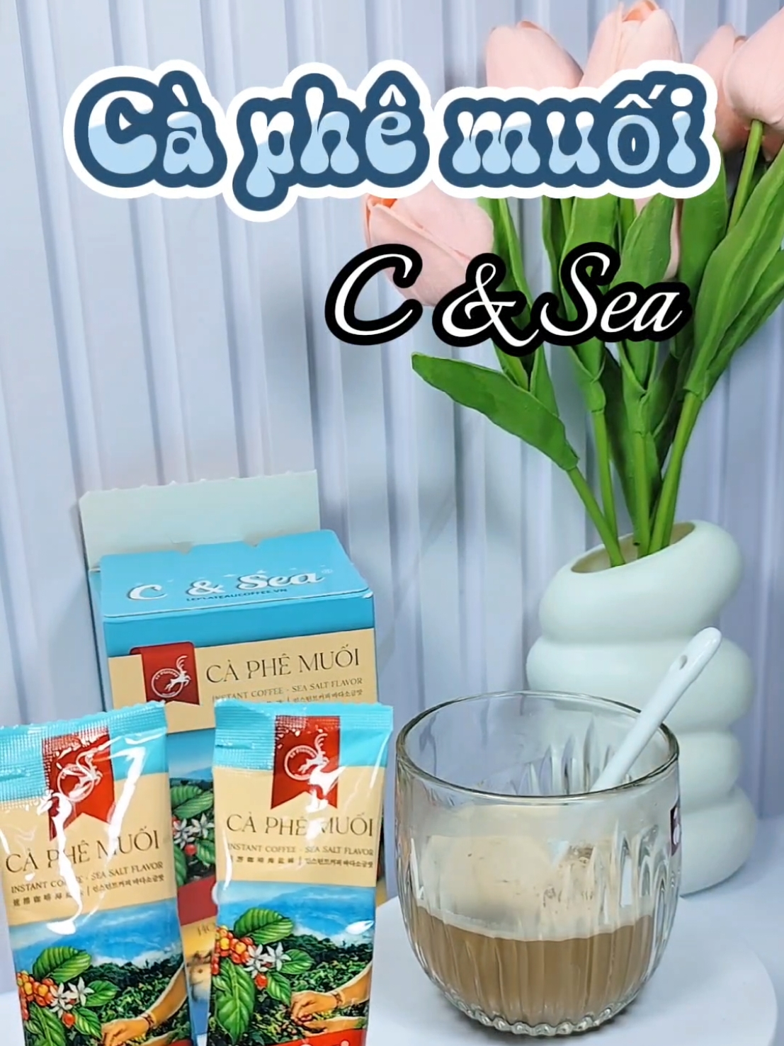 Cà phê muối C & Sea #cafe #cafemuoi #cafengon #CapCut 