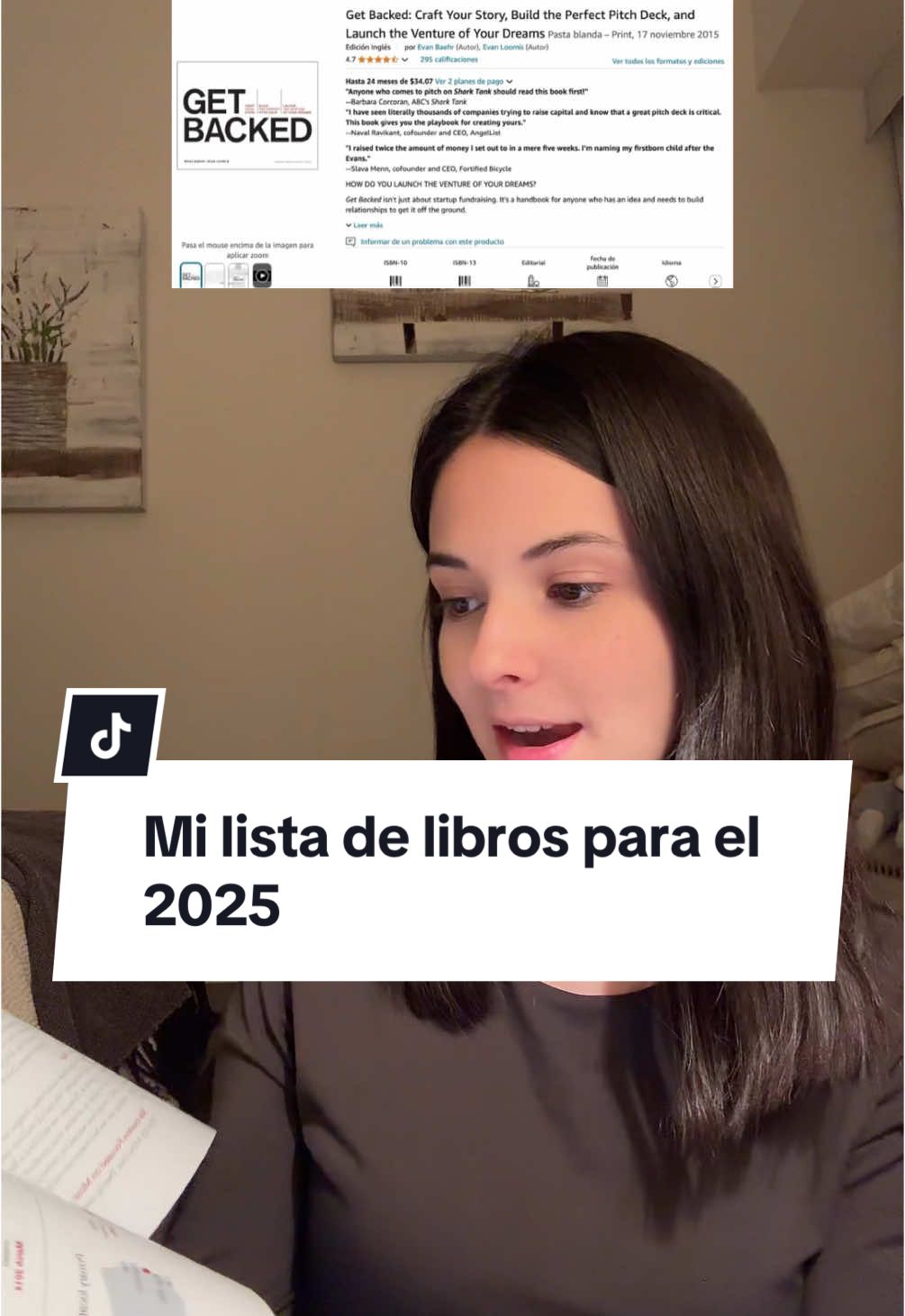 Te comparto mi lista de libros para el 2025. Si ya leíste alguno o quieres recomendarme otro… escríbelo aquí:  #book #libros #leer #leyendo #BookTok #foryoupage❤️❤️ #recomendation #recomendacion #negocios #business #finanzas #finance 