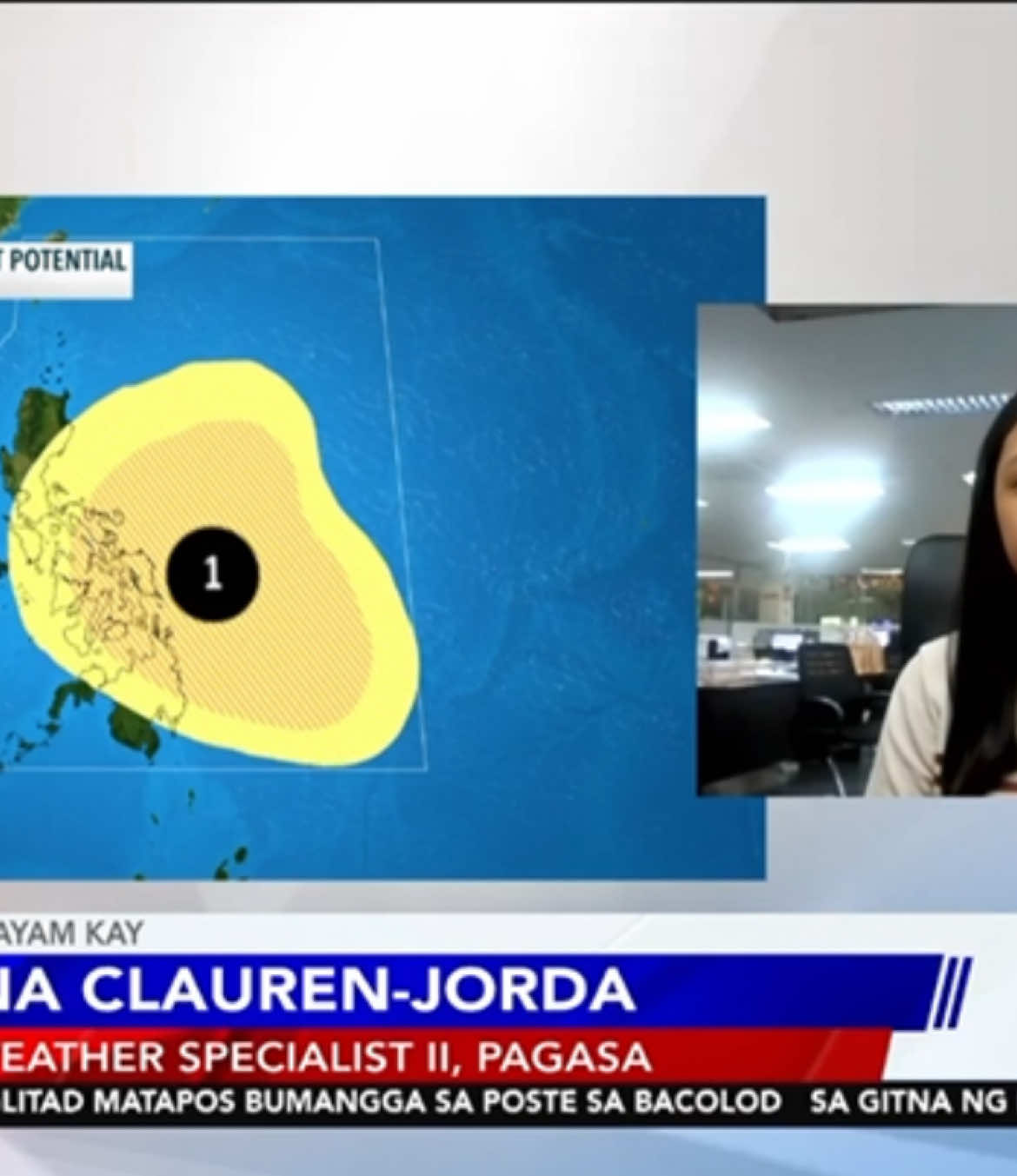 Narito ang update sa lagay ng panahon, pati sa bagyong inaasahang mamuo sa darating na linggo at pagbaha sa ilang lugar sa Mindanao mula kay Ana Clauren-Jorda, Weather Specialist II ng PAGASA. #gmanews #balitanghali 