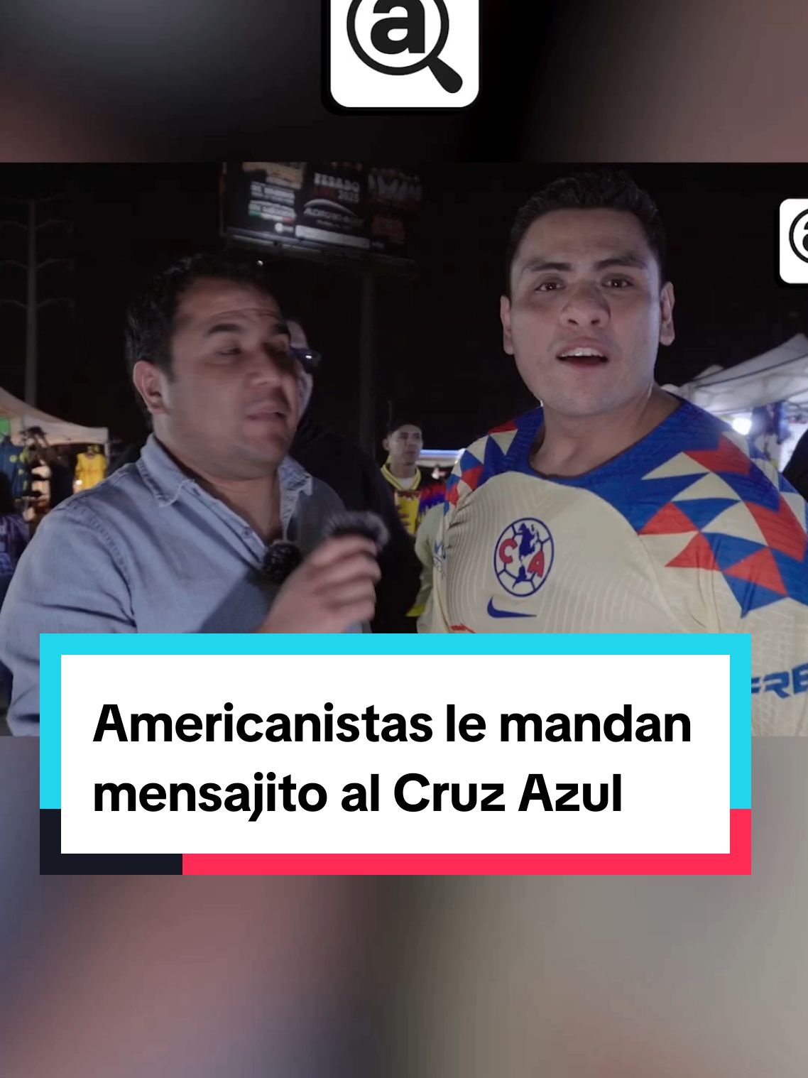 ¡Qué llevados! 😅😂  Un aficionado del Club América porta con orgullo una playera con el nombre del jugador que fue clave para que los de Coapa llegaran a la final: El cruzazulino Carlos Rodolfo Rotondi  #América #Rayados #EstadioCuauhtémoc #Cuauhtémoc #LigaMX