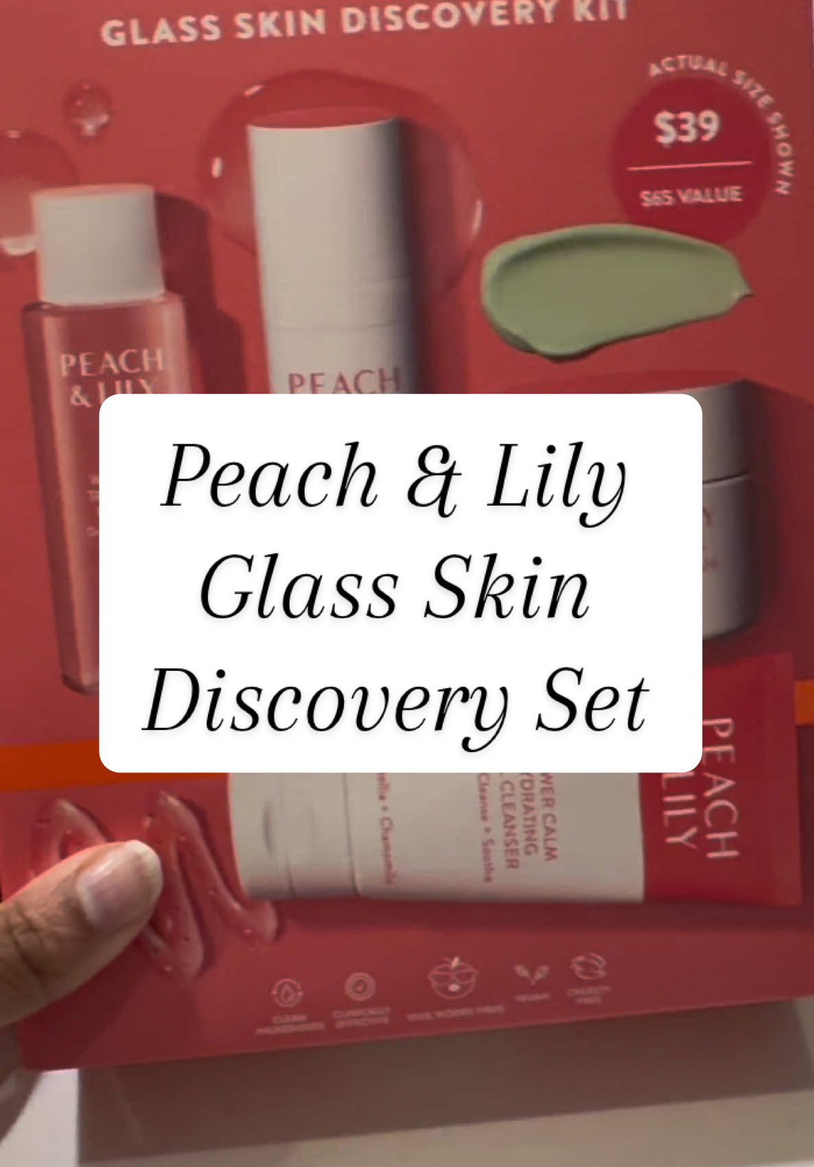 If you wanted to give them a try. This discovery set is a great way to start #holidayhaul #ttsgiftguide #ttsdelight #skincareroutine #newyearnewme 