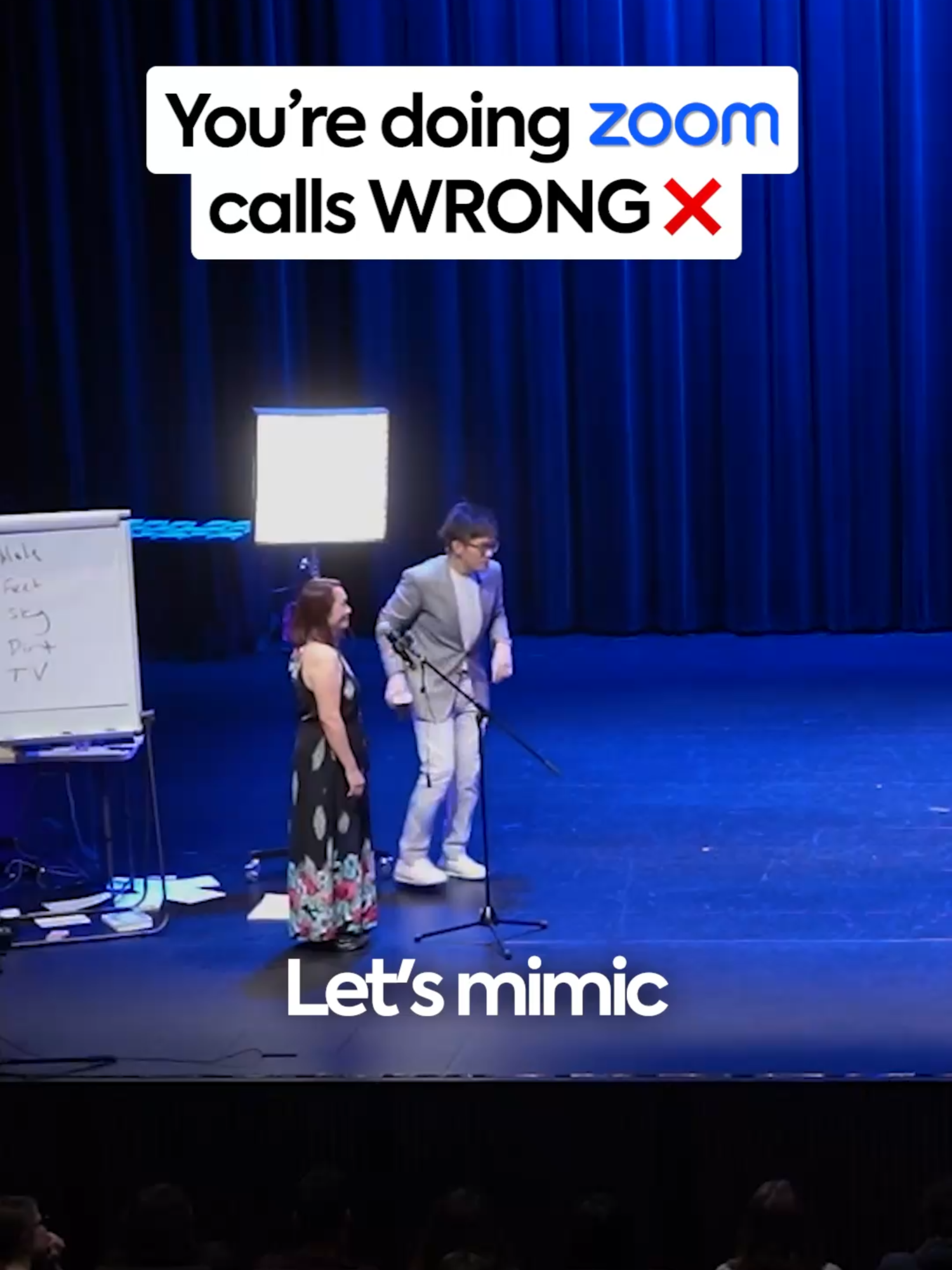 Most people get this wrong... When you jump on a video call, most people are positioned too close to the screen, and this not only makes you less influential, it also makes others uncomfortable. When you position yourself in the 