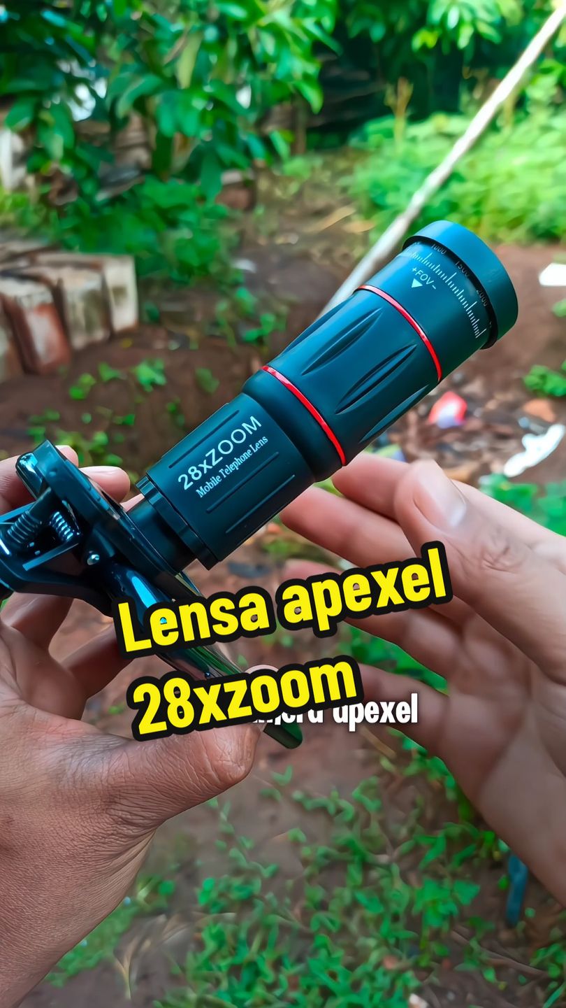 Membalas @arifvolcom09775 Lensa apexel 28xzoom foto video kualitas HD #lensahp #apexel28xzoom #apexel #lensakamerahp 