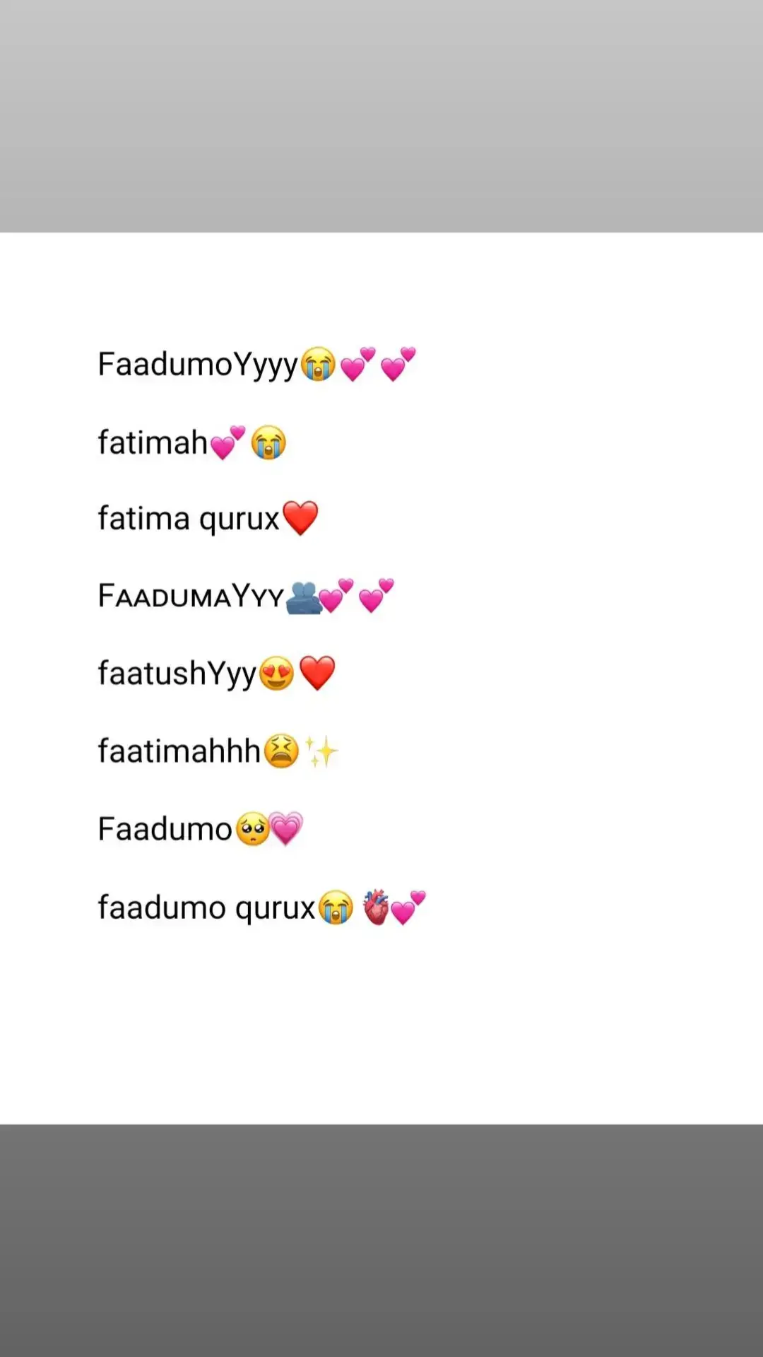 FaadumoYyyy 😭💕#somalitiktok #fypageシ #repostvideo #😭❤ 