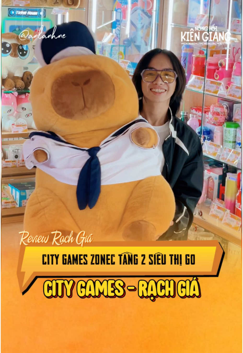 Cuối Tuần không biết đi đâu tại Rạch Giá thì mình đến thử City Games ZoneC để giảm stress nha. #anlanhne #Reviewrachgia #anuong #rachgia  #68kiengiang #city_games_vietnam #the_gioi_baby  #citygames #citygamesplus 