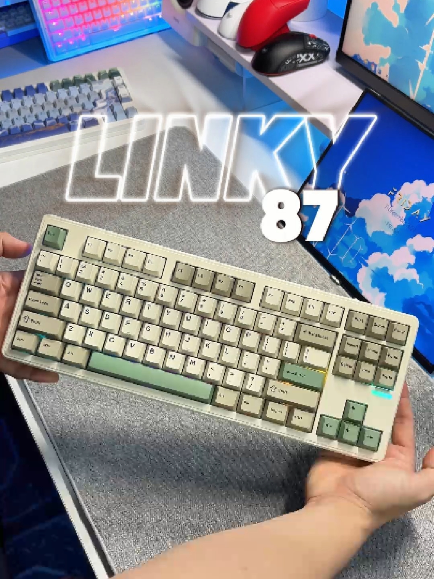 Linky87 siêu ngon mới ra mắt, đợi quá lâu cho 1 siêu phẩm rồi #Linky87 #elecfox #banphimco #phimcocustom #phatlesetup #desksetup #banphimkhongday #banphimvanphong #banphimbluetooth