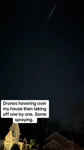 Ok. Someone needs to tell us what’s going on. Drones over my house all night. Some even spraying dust. Can we take this more seriously? WHAT IS GOING ON. #drone #drones #dronevideo #foxnewschannel #cnn #cnnnews #fbi #nj #drone@CNN @Fox News @FBIOfficialAccount #viralvideo #viraltiktok 