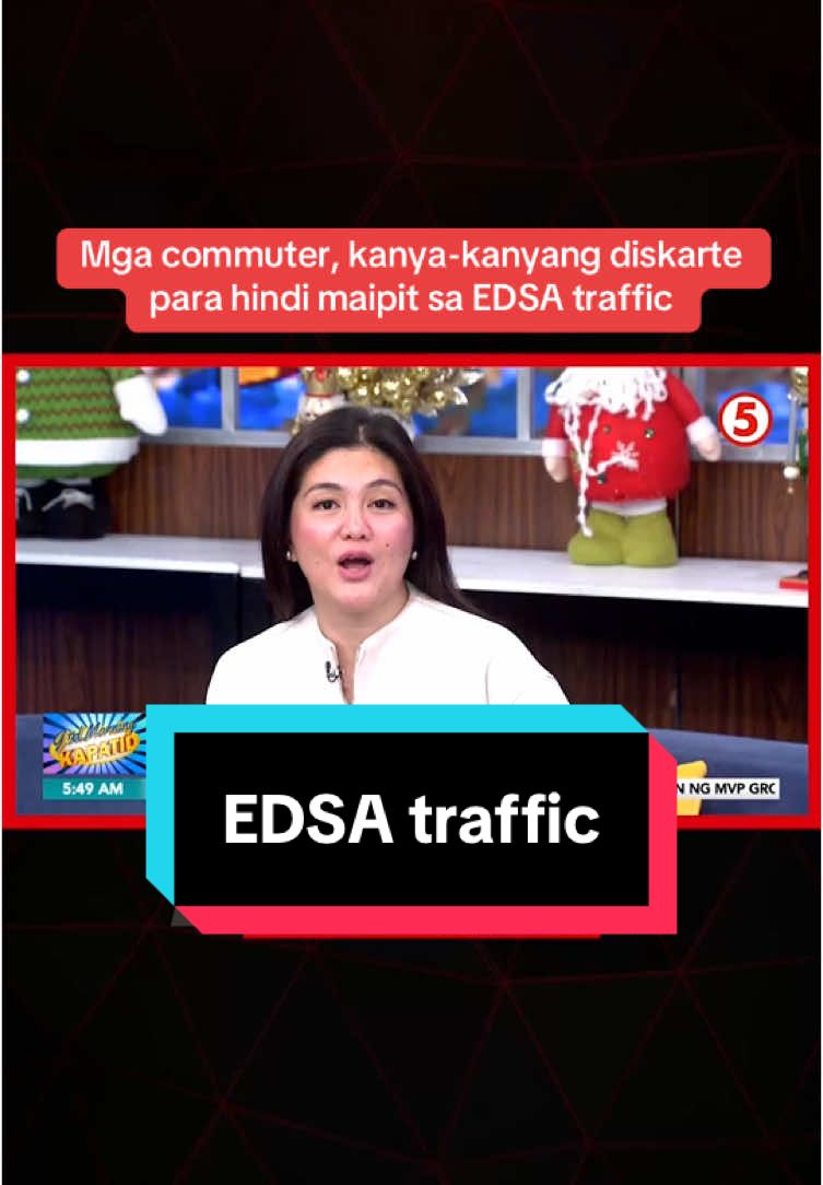 Mabigat na traffic ang sinusuong ng ating mga Kapatid sa EDSA, kaya naman mayroon silang mga panawagan para permanenteng i-extend hanggang hatinggabi ang operating hours ng MRT at LRT. #GudMorningKapatid #News5 #GuMKPasadaBalita | via Brianne Basa