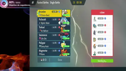 Cheken el Magmortar lol Ya casi rango 8#scarletandviolet #pokemontiktok #pokemoncommunity #ranked #teamwork #magmortar #magmortarshiny