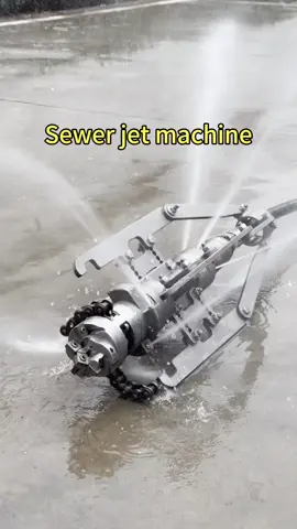 Commercial sewage pipe ejector, high pressure nozzle#Sewer #Pipeline cleaning machine