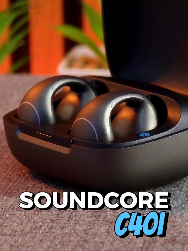 หูฟังแบบหนีบจาก Soundcore C40i#SoundcorebyAnker #SoundcoreC40i #Ankerthailand #หูฟังคลิปหนีบ #หูฟัง #หูฟังบลูทูธ #หูฟังไร้สาย 