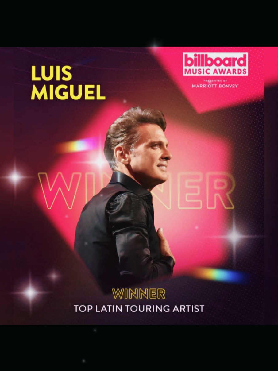 ☆ Ganador Gira Latina del Año ☆  🏆🏅Billboard Music Awards 🏅🏆 Merecido recocimiento a Luis Miguel por ser considerada la gira 2023☆2024 la más taquillera de todos los tiempos para un artista latino. ¡Muchísimas Felicidades! #luismiguel  #luismigueltour2023 #luismigueltour2024 #luismiguelenconcierto #luismiguelenvivo #luismiguelfan #luismiterapia #luismimania #luismilovers #luismiforever #elsoldemexico #micky #leyenda #leyendaviviente #billboardlatin #bbmas #latintouringartist #billboardmusicawards 