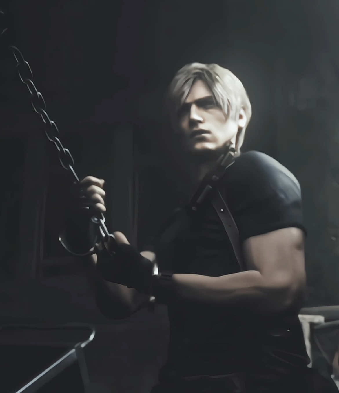 HIS BICEPS ON THE INTRO HELLO #leonkennedy #leonkennedyedits #residentevil #residenteviledit #viral #foryoupage #fyp #dontflop 