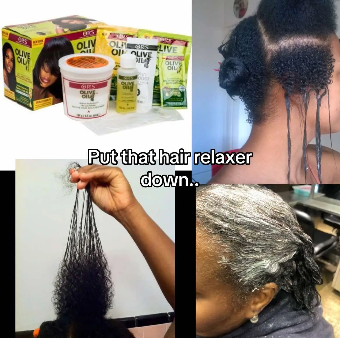 #relaxer #naturalhair #afrohair #coily #curly #viral_video #fyp 