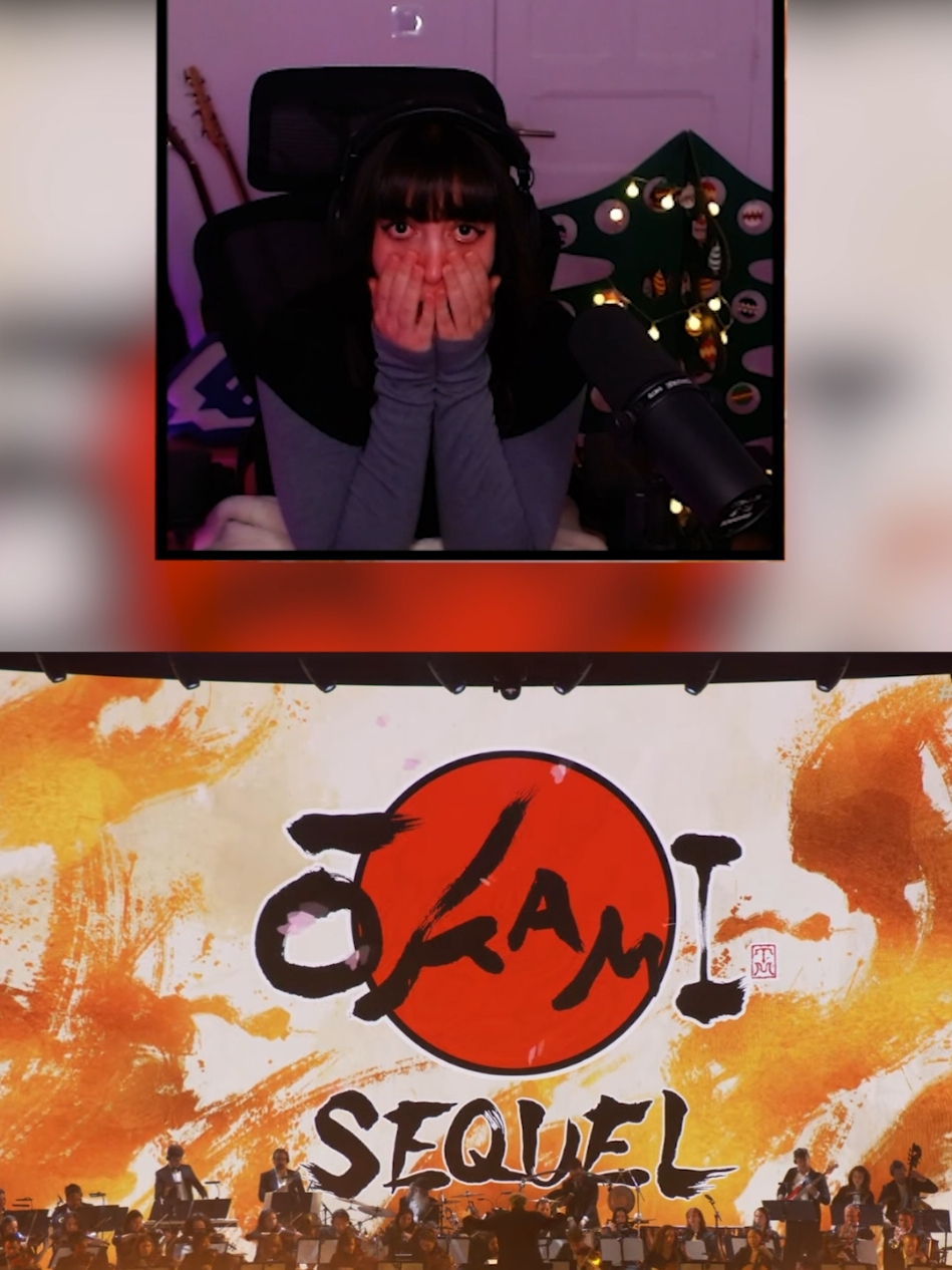 WE GETTING OKAMI SEQUEL IM NOT OK #okami #thegameawards #gameawards #reaction 