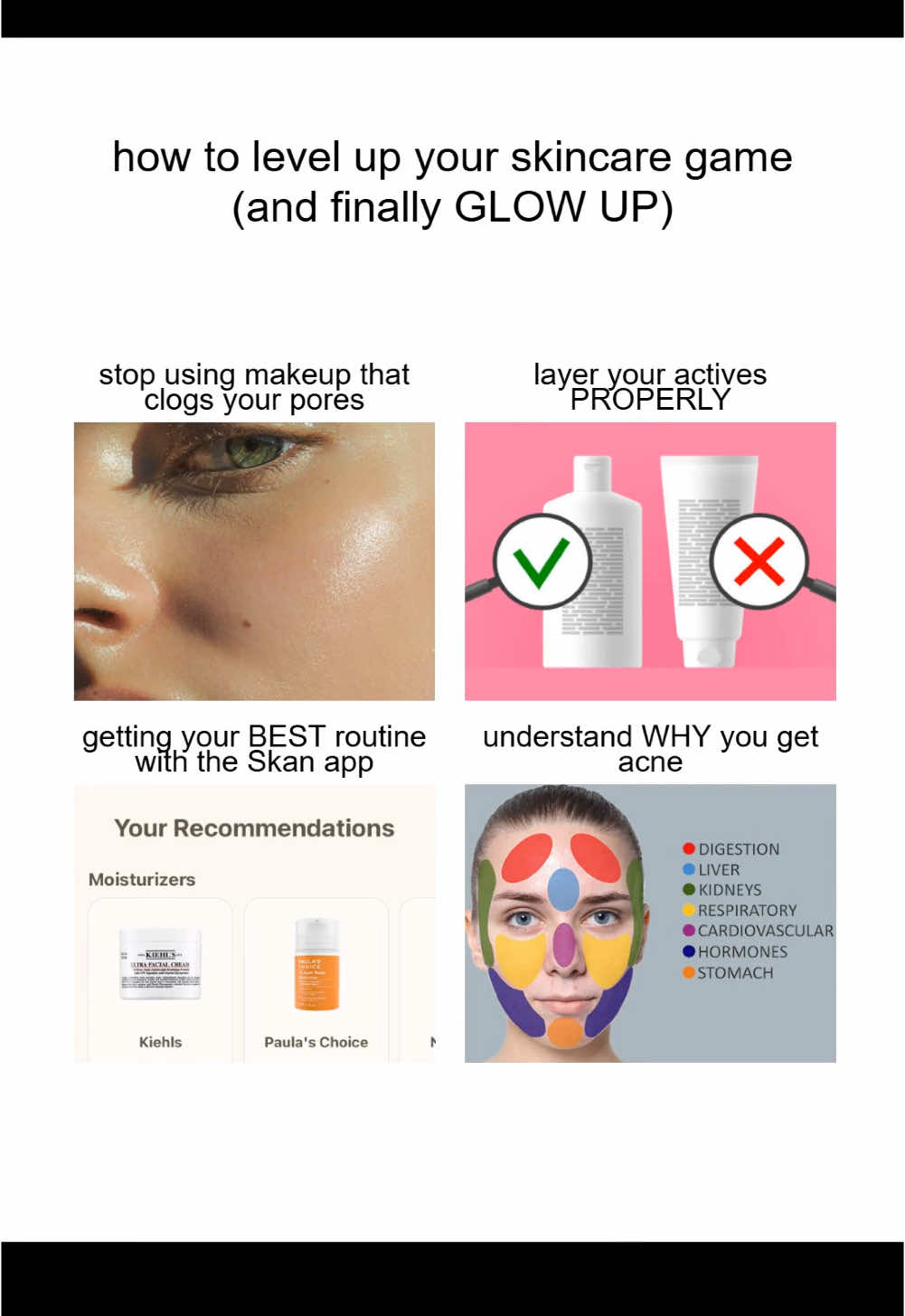 find out your PERFECT skincare routine and glow up with the 