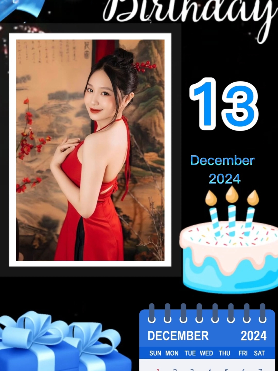 #birthday #happybirthday #birthdaytemplate #2024 