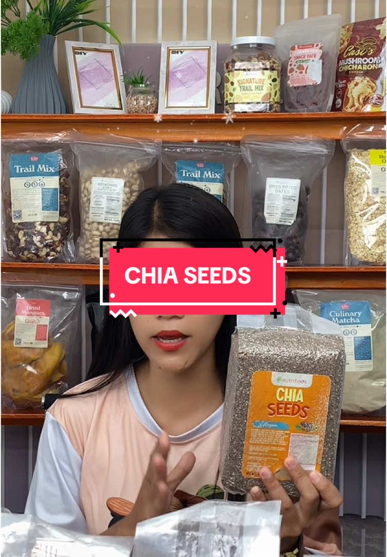 Gawing healthy ang mga inumin ngayong pasko gamit ang CHIA SEEDS. #chia #chiaseeds #fyp #nutrifinds #foryourpageofficial #foryourpage #healthysnacks #foodtiktok #tiktokfood #healthy #trend 