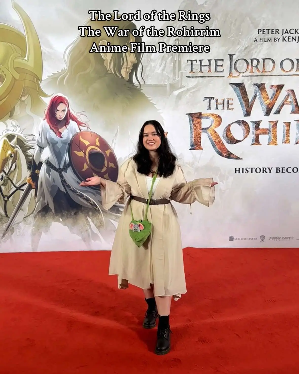 Guess who got to see the Lord Of The Rings: The War of Rohirrim last night? 👀 Y’all know how excited I am for this one, especially considering that it’s quite a bit different from the other LOTR films. I had a great time, and it was really awesome to see this world come to life in a different way 🔥 thank you @warnerbrosanz for the invite #lordoftheringsthewaroftherohirrim #lotr #lotrthewaroftherohirrim #anime #film #premiere #melbourne