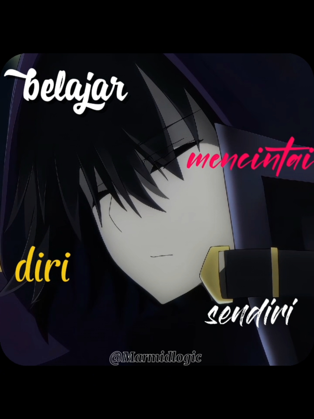 sendirian itu menemukan kenyamanan dan mencintai diri sendiri #motivation #motivasihidup #fyp #tiktok #katakata #animasi #anime #animasi #mensyukuri 