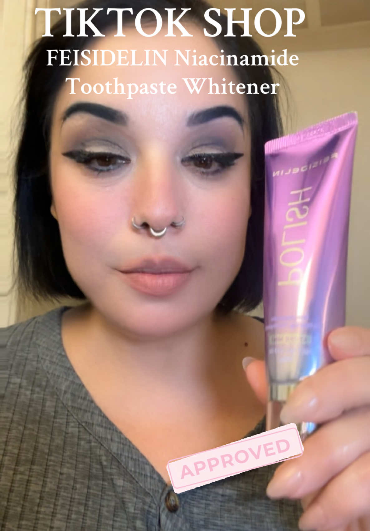 FEISIDELIN Niacinamide Toothpaste whitener  #teeth #teethwhitening #toothpaste #fyp #fypシ #paratiiiiiiiiiiiiiiiiiiiiiiiiiiiiiiiiiii #contentcreator #creatorsearchinsights #bruja #paratii #dientes #healthyteeth #storefront #sale #deals #buynow #heathygums