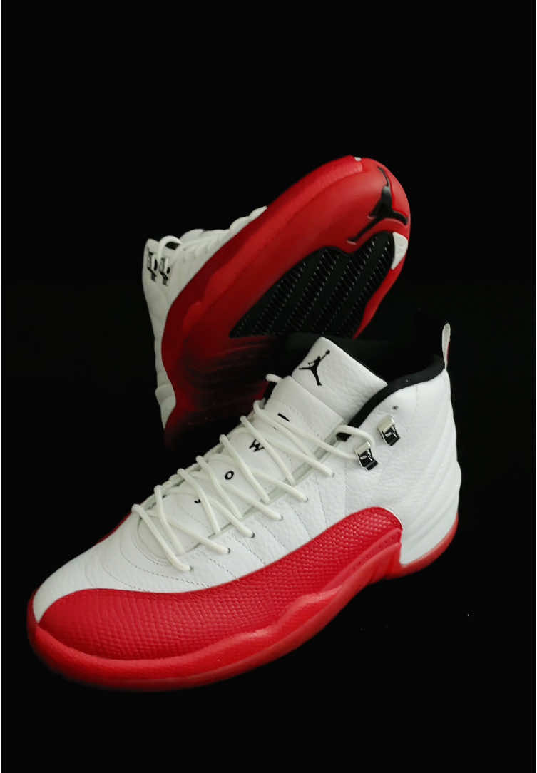 Jordan 12 “cherry” #Jordan12#jordan12s#jordan12retro#jordan12cherry#jordan12cherrys#nicekick#aj12#aj12cherry#aj12s