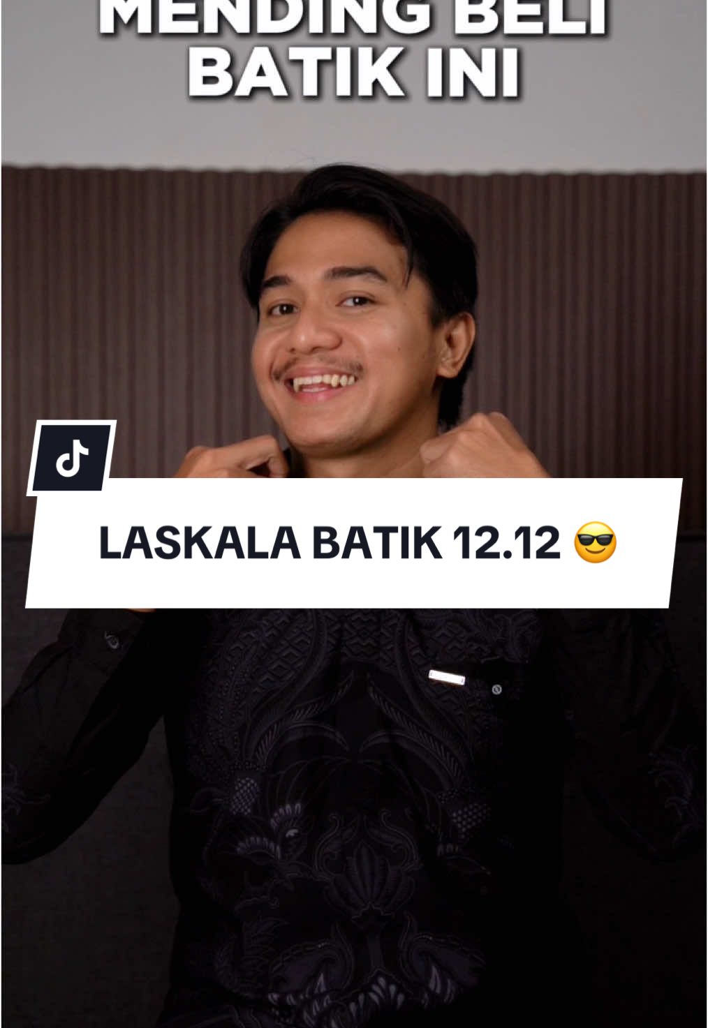 Beli batik yang pasti pasti aja brads! 😎  #laskalabatik #foryou 