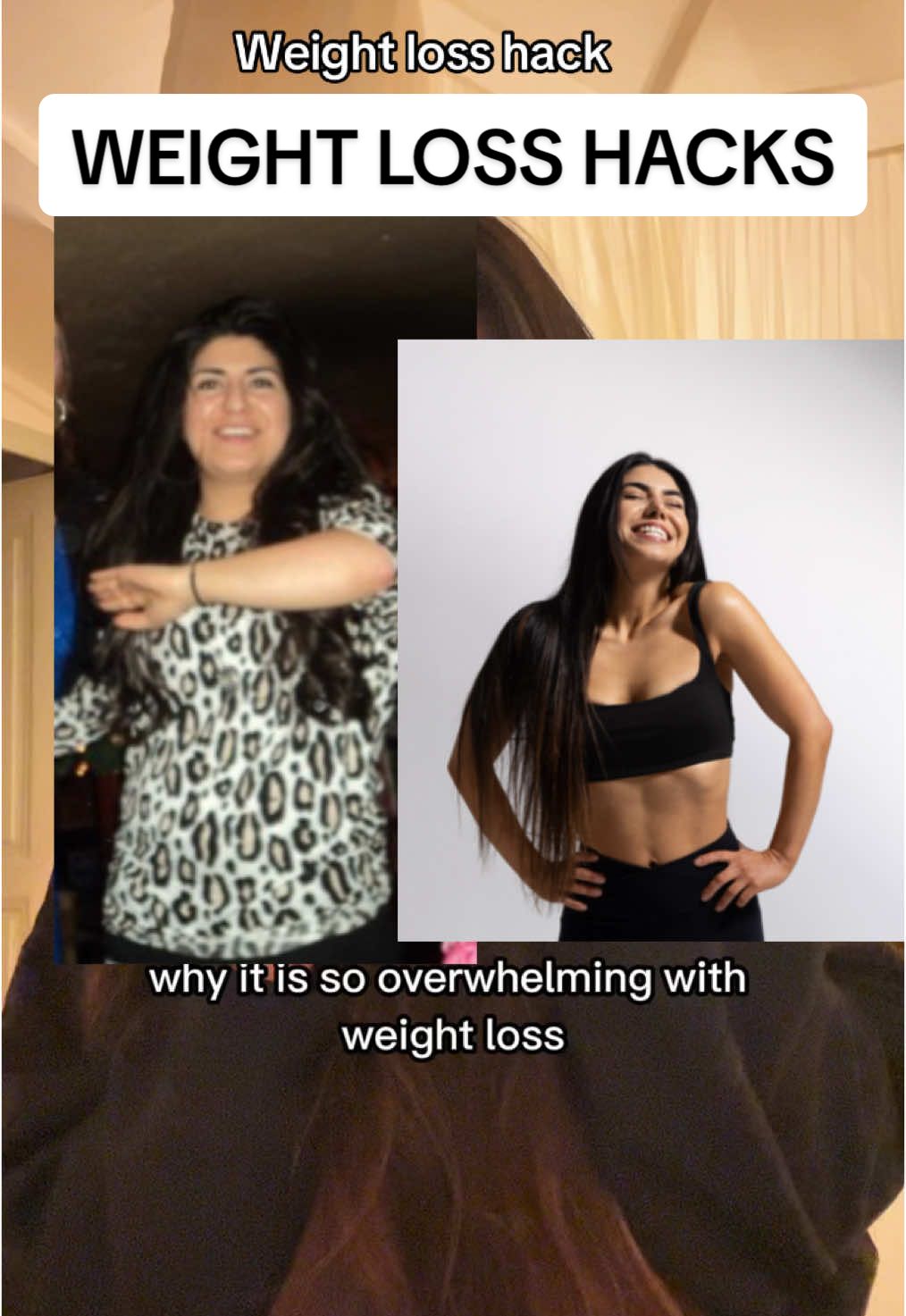 Weight loss hacks i used 🫶🏼 #weightlosshacks #weightloss #howtoloseweight #beforeandafter 