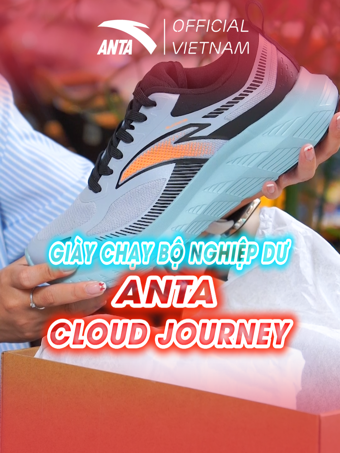 Bắt đầu ngay hành trình mới cùng giày chạy bộ ANTA CLOUD JOURNEY #antasports #antavietnam #Running #chaybo #runningshoes