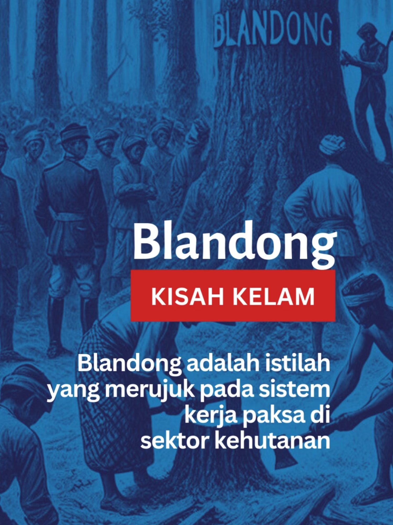 Di masa kolonial Belanda, blandong adalah pekerja hutan yang dipekerjakan untuk menebang kayu. Tapi, jangan bayangkan ini pekerjaan biasa. Sebagian besar blandong adalah rakyat pribumi yang dipaksa bekerja di bawah sistem kerja paksa. #kisahkelam #penjajahanBelanda #Blandong #Indonesia #sejarah #SejarahIndonesia #pribumi