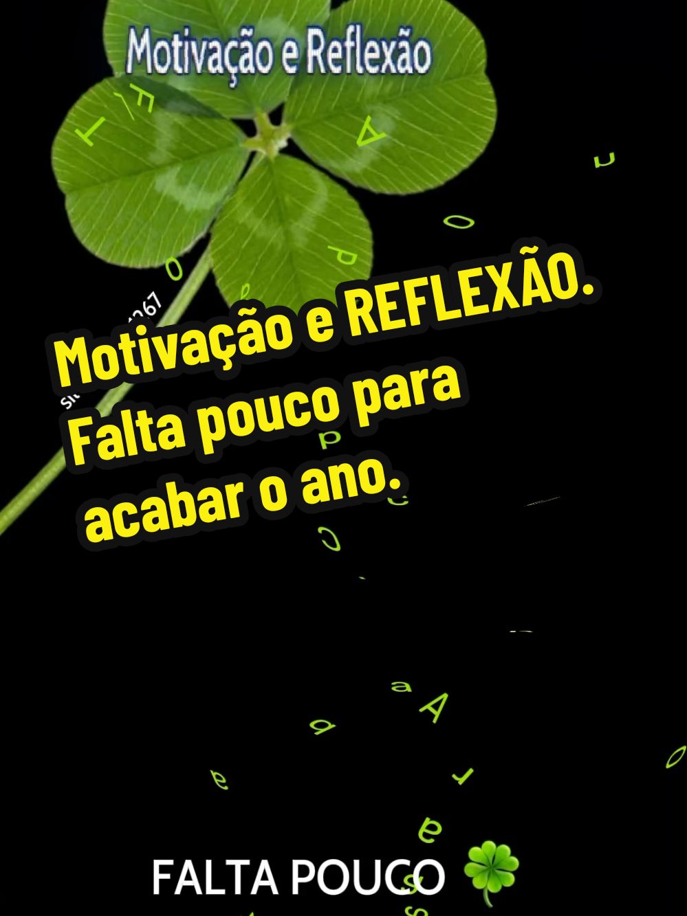 Motivação e REFLEXÃO.  Falta pouco para acabar o ano  mas ainda dá tempo  de realizar seus sonhos.  #creatorsearchinsights #fimdoano  #sonhos #realização #ESPERANÇA #2025🤞