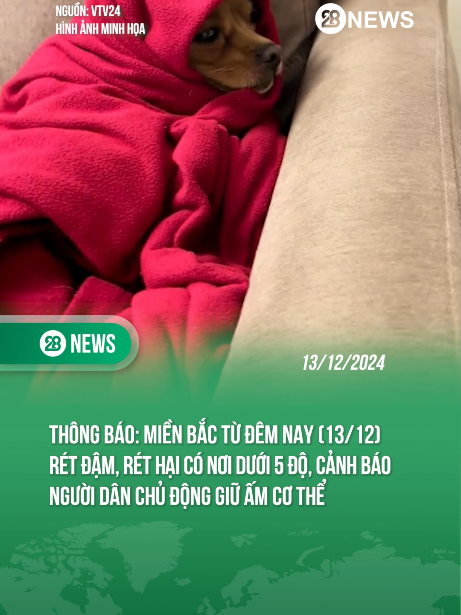 NHỚ GIỮ ẤM CƠ THỂ ĐỪNG ĐỢI AI PHẢI NHẮC #theanh28 #theanh28news #tiktoknews #vtv24 #2024Moments