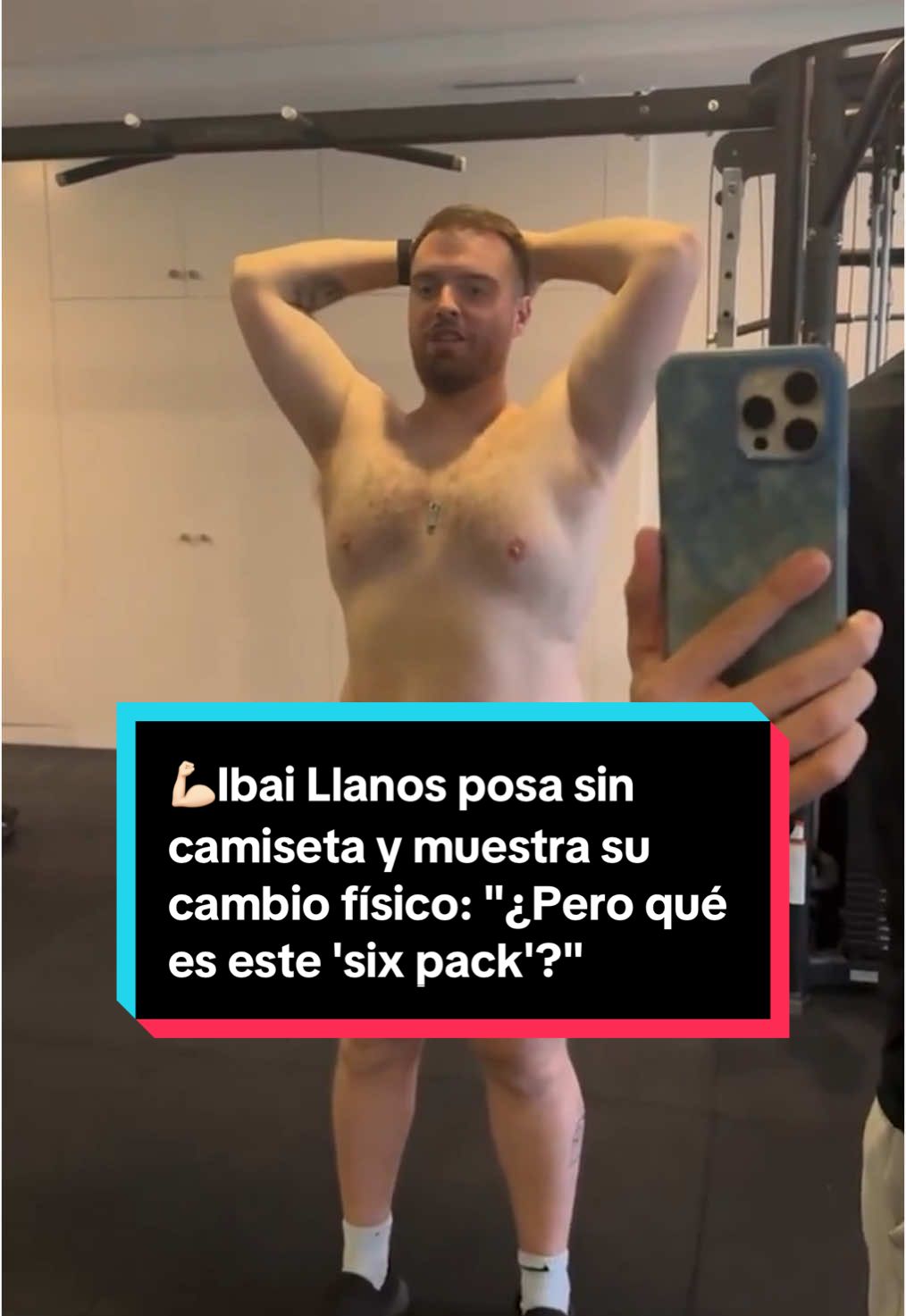 Este cambio físico ha sido posible con 94 días de entrenamiento que ha ido compartiendo en su cuenta de TikTok. Gracias al trabajo conjunto con su entrenador personal, Valentín Colominas, y al seguimiento de una dieta calórica estricta.  #ibaillanos #gimansio #deporte