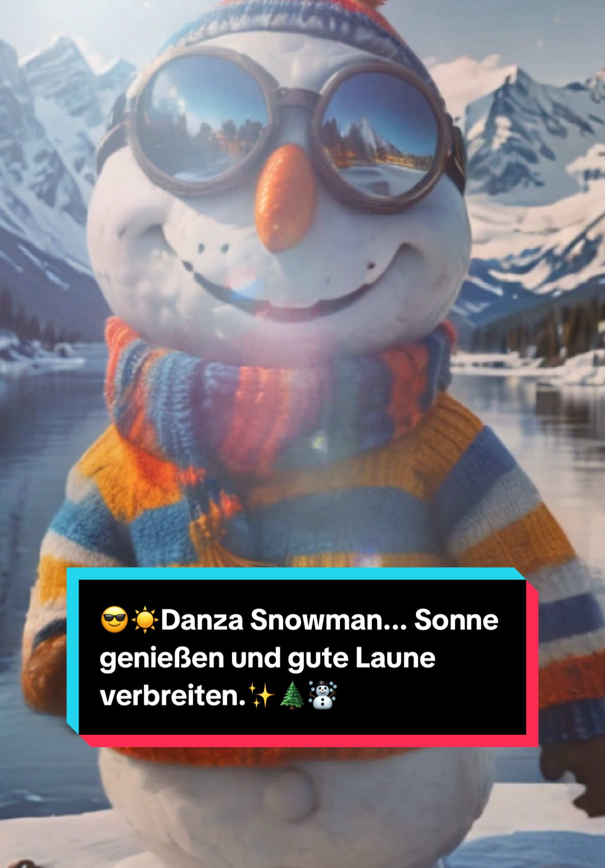 ☃️🎶 Unser fröhlicher Schneemann bringt mit 