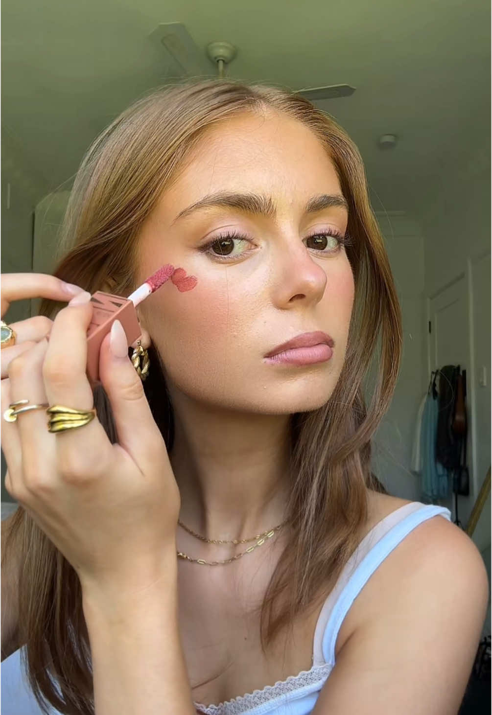 This is the type of makeup look I’ll be doing all summer!🍒@Maybelline NY #summermakeup #maybellineaunz #ad #makeuptutorial #makeuphacks 