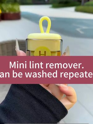 My friend said my clothes always looked neat and lint-free. He/She didn't know I had a lint remover.