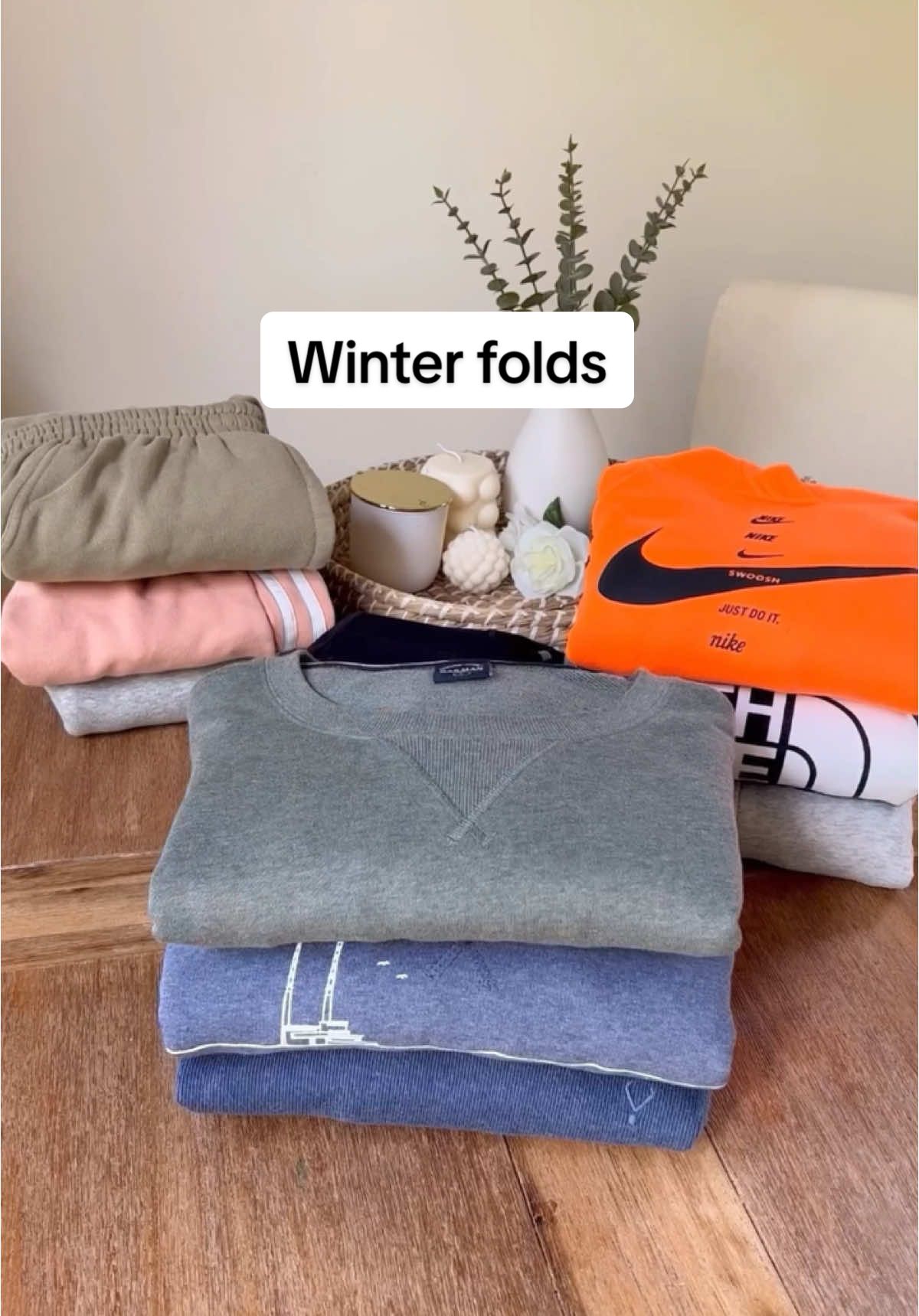 A few winter requests for you, I hope they help xx #folding #laundrytok #laundry 