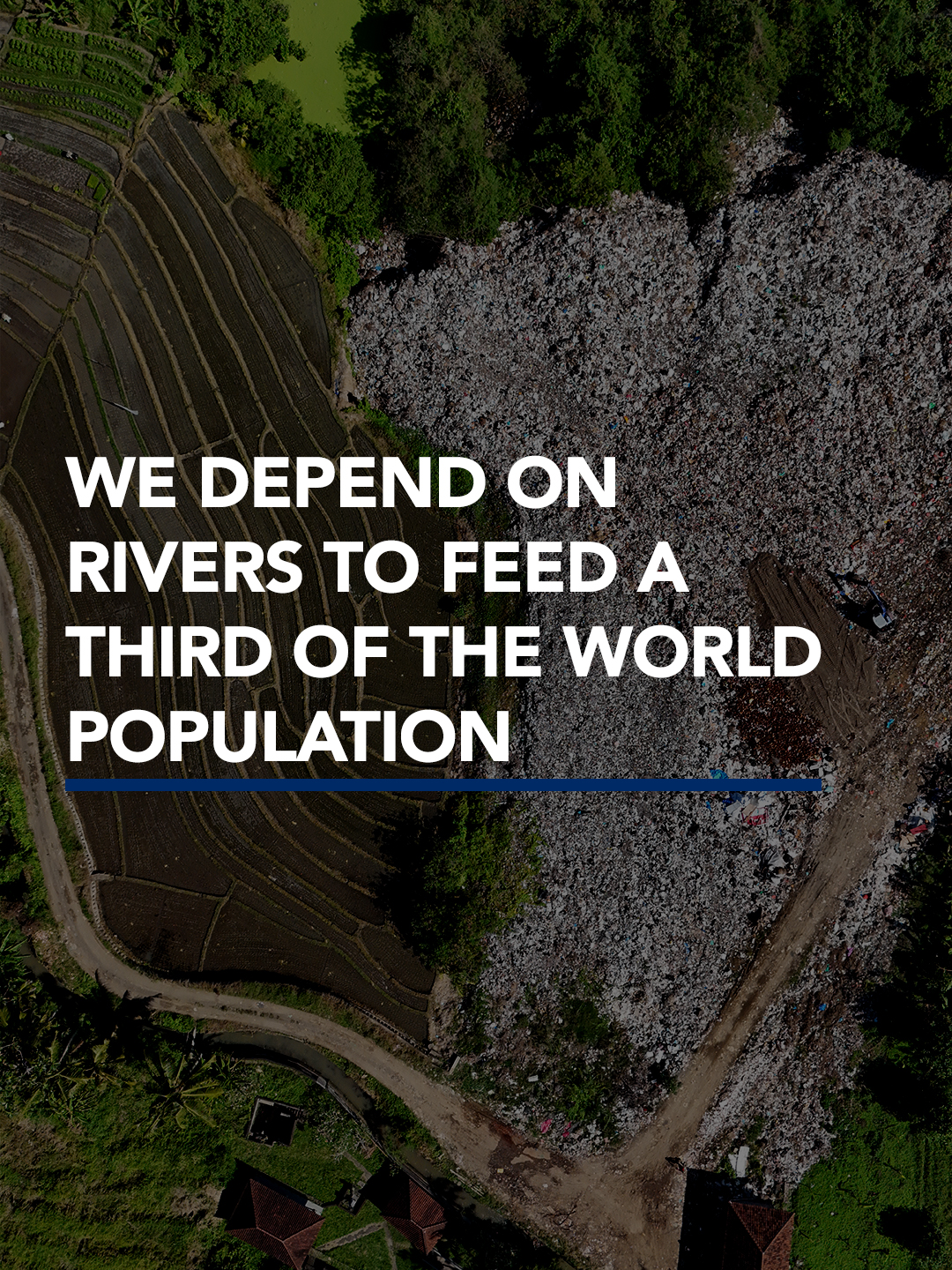 Rivers are responsible for feeding a third of the world's population. How can we protect them for generations to come? Comment below what you think we should do to protect our rivers.