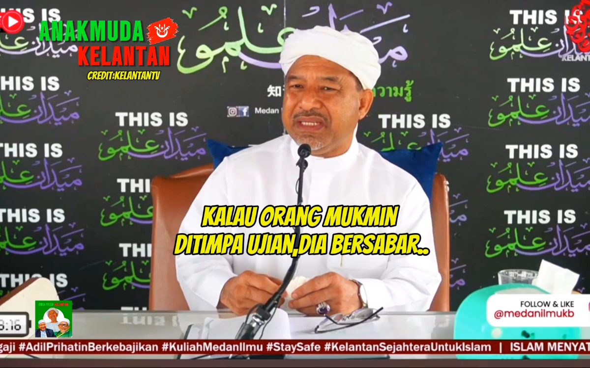 Allah Ta'ala mengangkat darjat seseorang sebagai ujian untuk melihat sejauh mana dia bersyukur dan bersabar dengan nikmat serta tanggungjawab yang diberikan. #umur #fypシ゚ #fyp #datopanglimaperamg #mbkelantan #nikmat #ujian#allahujisebaballahsayang #ceramah #sabar#banjir 