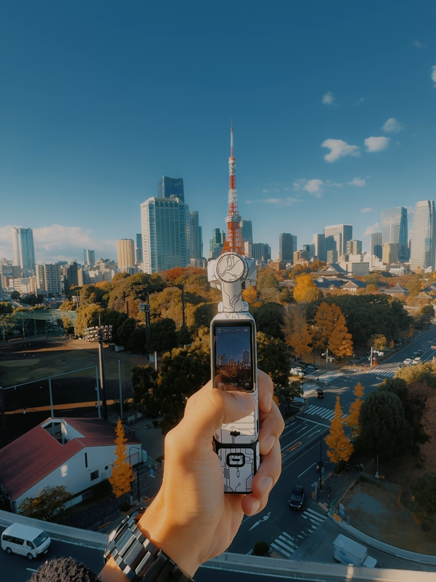 When you think of Tokyo, which landmark comes to mind first? 🗼✨ Is it the iconic Tokyo Tower? 🎥🌟  #OsmoPocket3 #TokyoVibes #TravelShots #TokyoTower #Fyp