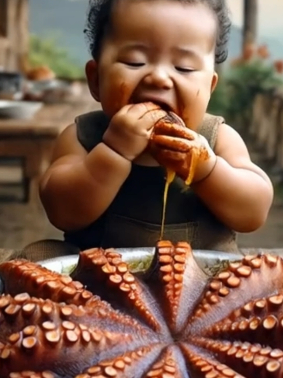 #ai #asmrfood #asmrvideo #babycute #eating #octopus ai baby eating, kids try asmr, kids try asmr, ASMR kids, Kids try asmr