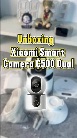 Unboxi Xiaomi Smart Camera C500 Dual #xiaomionlinemall #xiaomi #ของดีบอกต่อ #กล้องวงจรปิด 